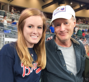 Gary Hague, Father of Caroline Hauge, Kappa Omicron 