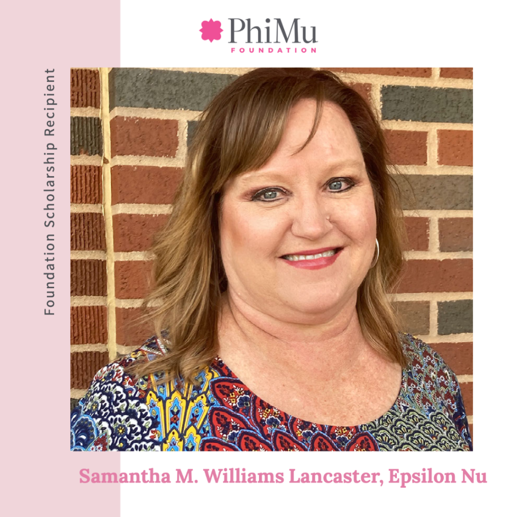 Meet Samantha Lancaster, Epsilon Nu - Phi Mu
